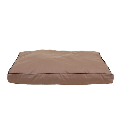 Solid Jamison Rectangle Indoor/Outdoor Dog Bed | UV-Resistant Cover with Recycled MemoryFiber™ Fill