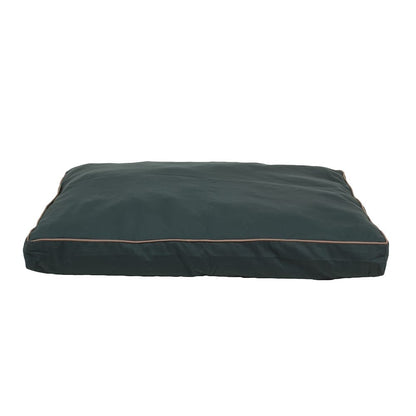 Solid Jamison Rectangle Indoor/Outdoor Dog Bed | UV-Resistant Cover with Recycled MemoryFiber™ Fill