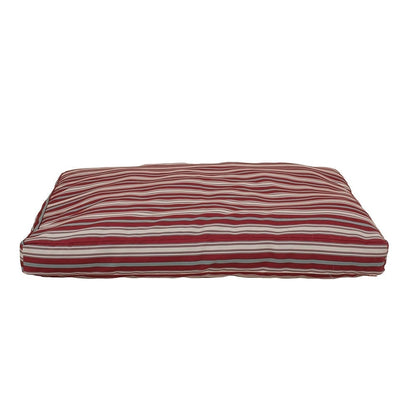 Striped Jamison Indoor/Outdoor Dog Bed | UV-Resistant Cover with Recycled MemoryFiber™ Fill