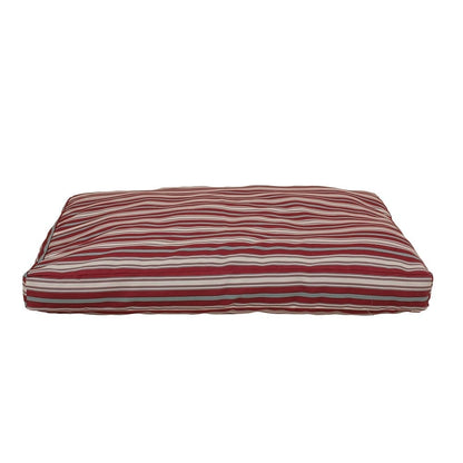 Striped Jamison Indoor/Outdoor Dog Bed | UV-Resistant Cover with Recycled MemoryFiber™ Fill