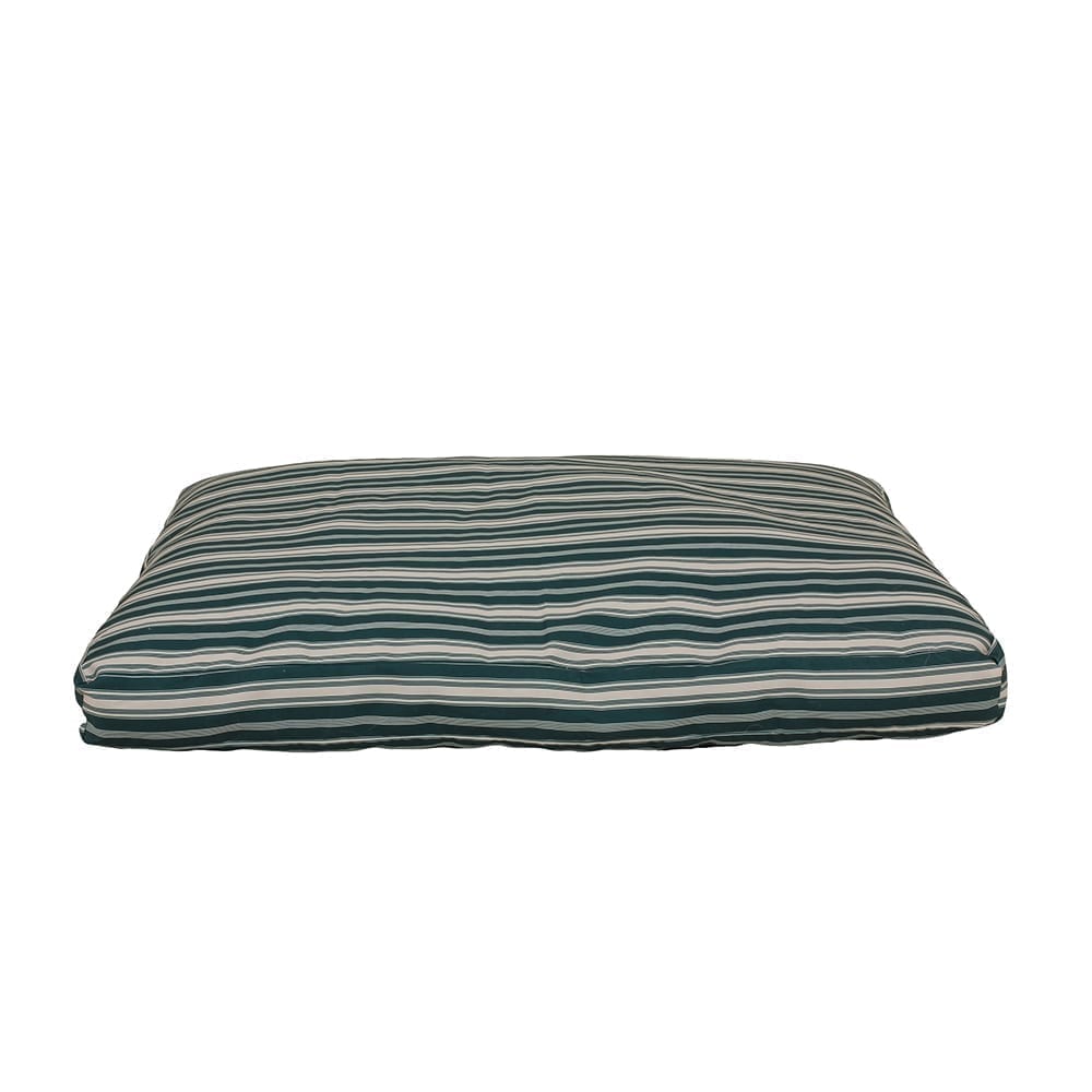 Striped Jamison Indoor/Outdoor Dog Bed | UV-Resistant Cover with Recycled MemoryFiber™ Fill