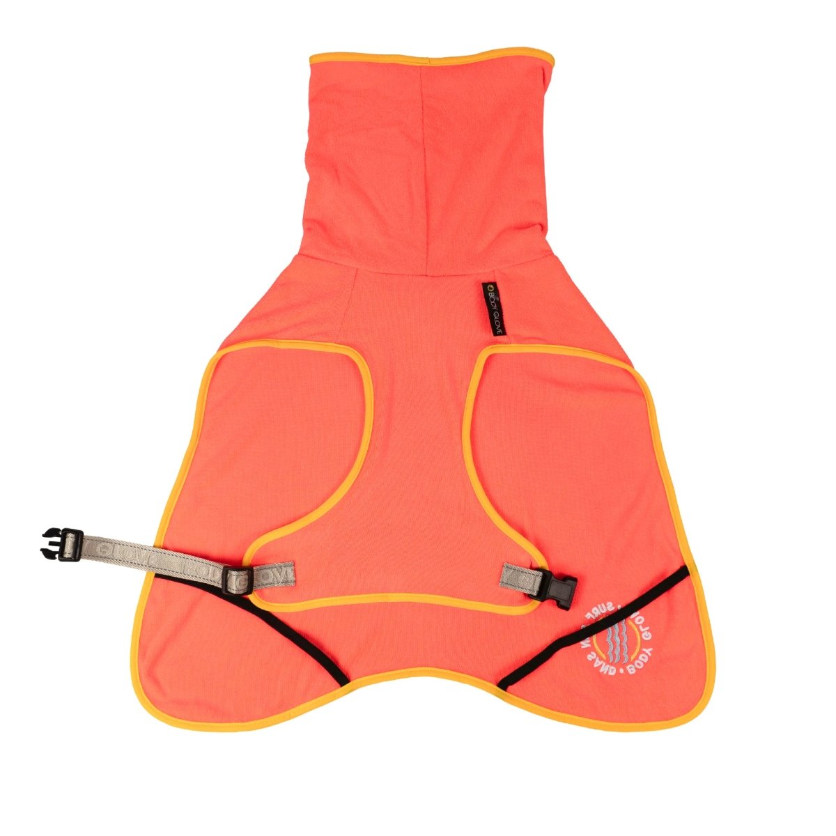 Body Glove Surf Pet Towel Robe | Ultra-Absorbent Terry Cloth Dog Drying Robe with Adjustable Buckle & Reflective Trim