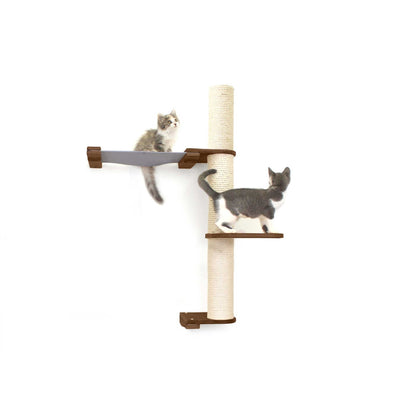 The Crow's Nest - A Wall Cat Scratcher with Hammock