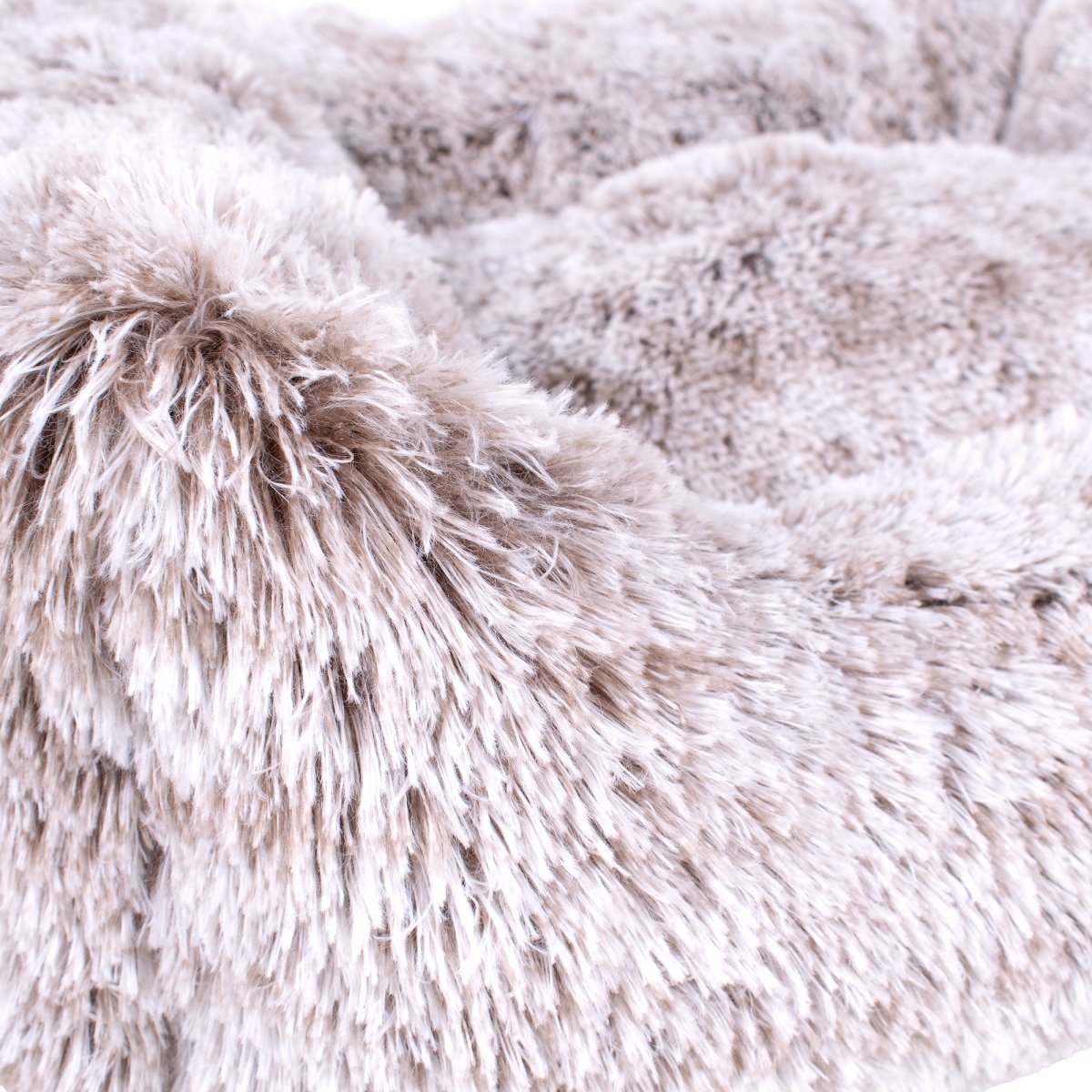 Teddy Bear Kuddler Bed | Ultra-Soft Faux Fur Bolstered Dog Bed with Washable Cover & Plush Loft Fill