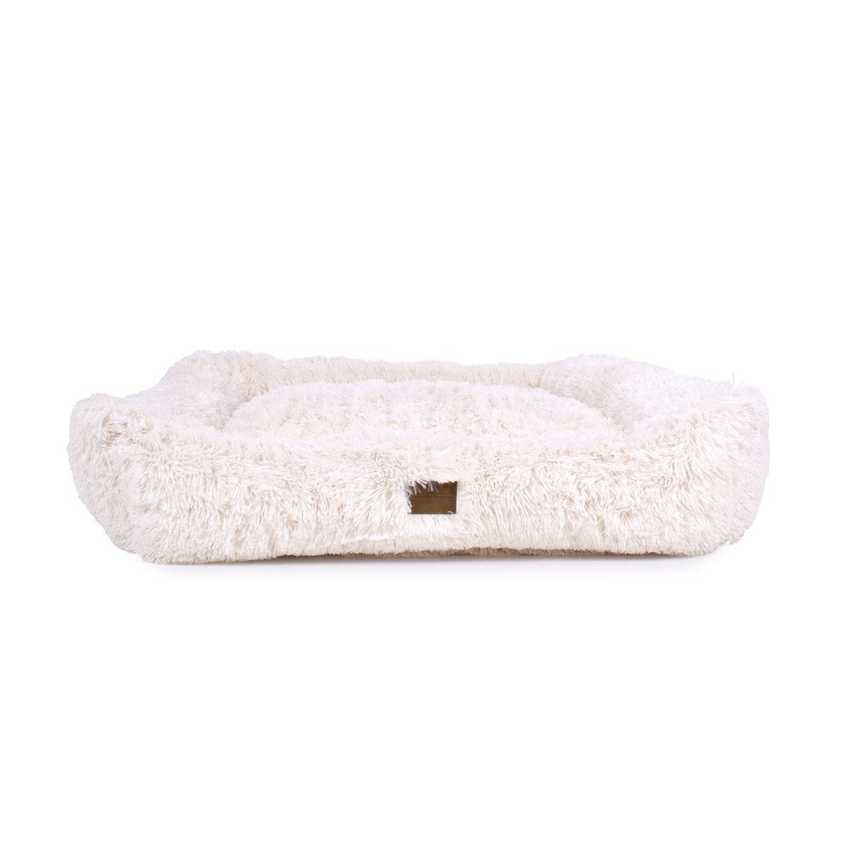 Teddy Bear Kuddler Bed | Ultra-Soft Faux Fur Bolstered Dog Bed with Washable Cover & Plush Loft Fill
