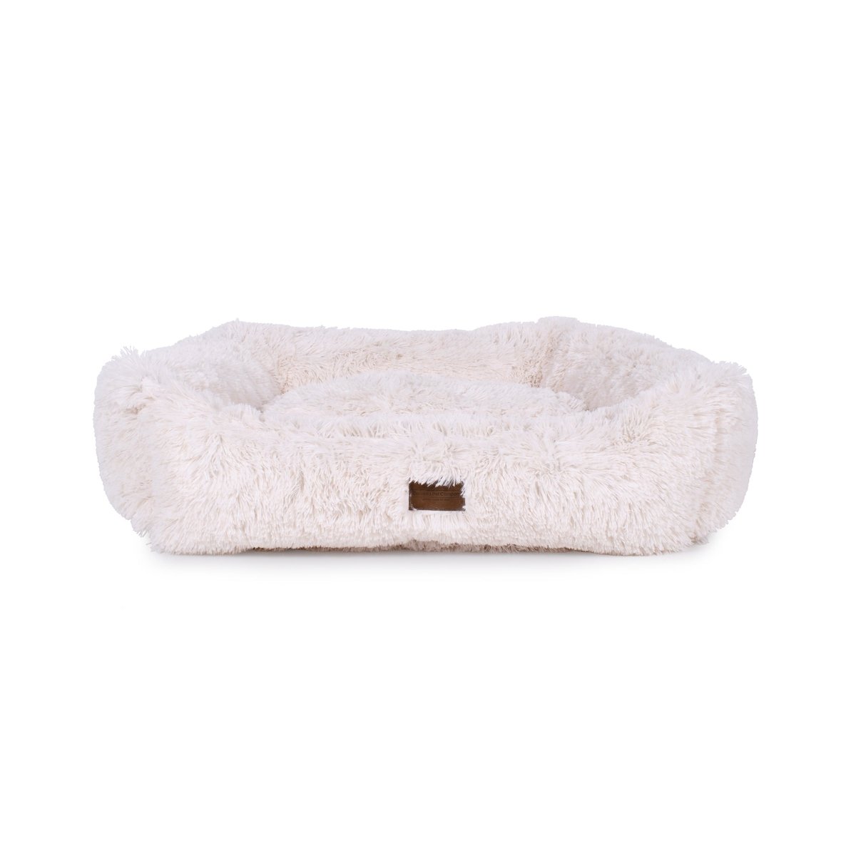 Teddy Bear Kuddler Bed | Ultra-Soft Faux Fur Bolstered Dog Bed with Washable Cover & Plush Loft Fill