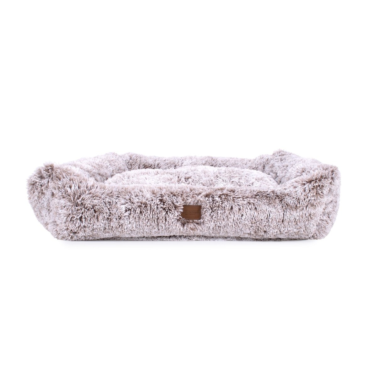 Teddy Bear Kuddler Bed | Ultra-Soft Faux Fur Bolstered Dog Bed with Washable Cover & Plush Loft Fill