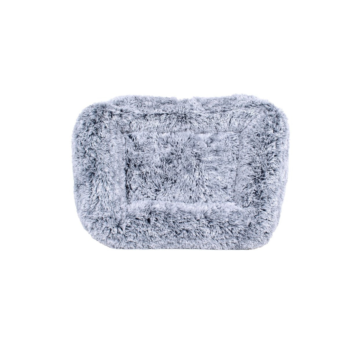 Teddy Bear Kuddler Bed | Ultra-Soft Faux Fur Bolstered Dog Bed with Washable Cover & Plush Loft Fill