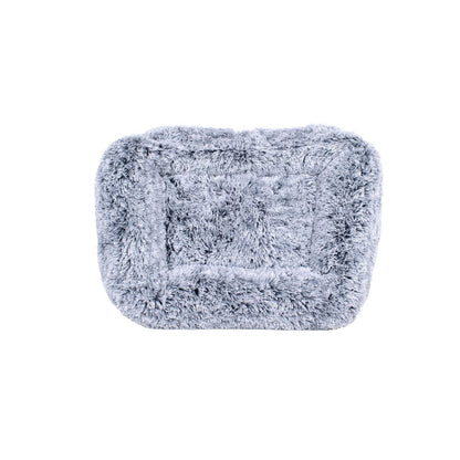 Teddy Bear Kuddler Bed | Ultra-Soft Faux Fur Bolstered Dog Bed with Washable Cover & Plush Loft Fill