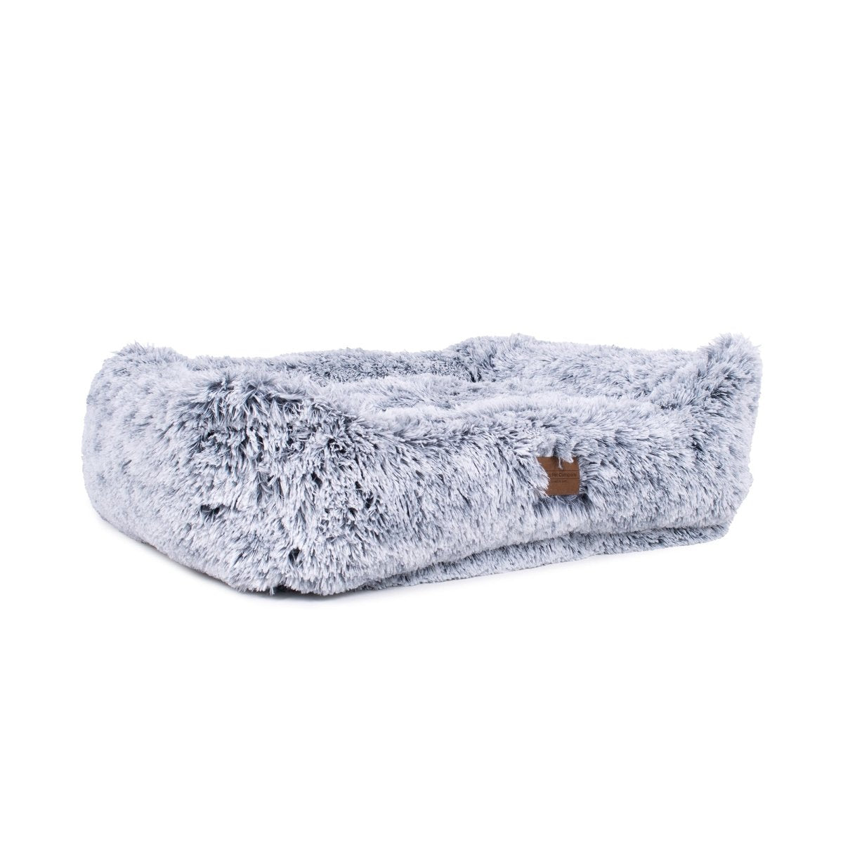 Teddy Bear Kuddler Bed | Ultra-Soft Faux Fur Bolstered Dog Bed with Washable Cover & Plush Loft Fill