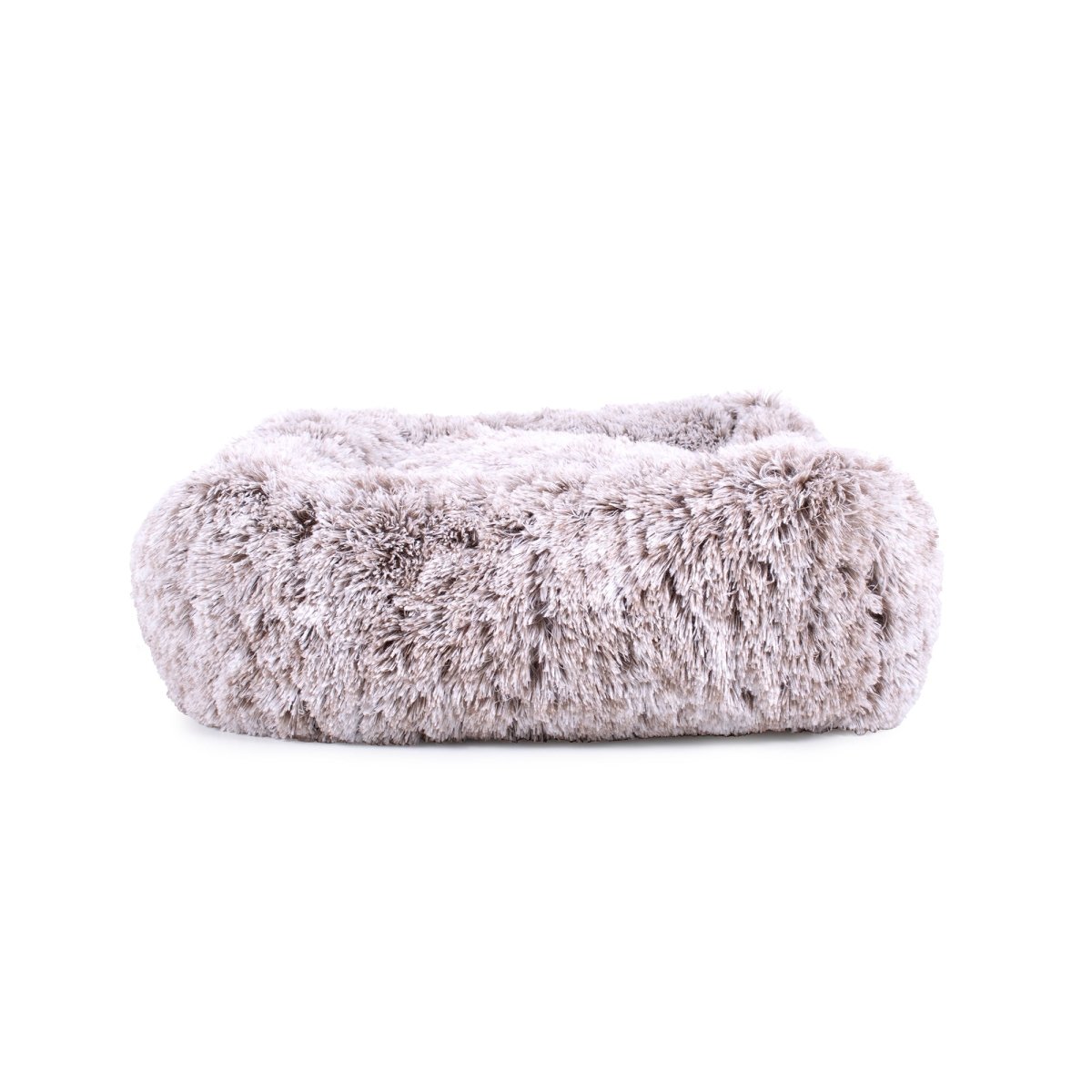Teddy Bear Kuddler Bed | Ultra-Soft Faux Fur Bolstered Dog Bed with Washable Cover & Plush Loft Fill