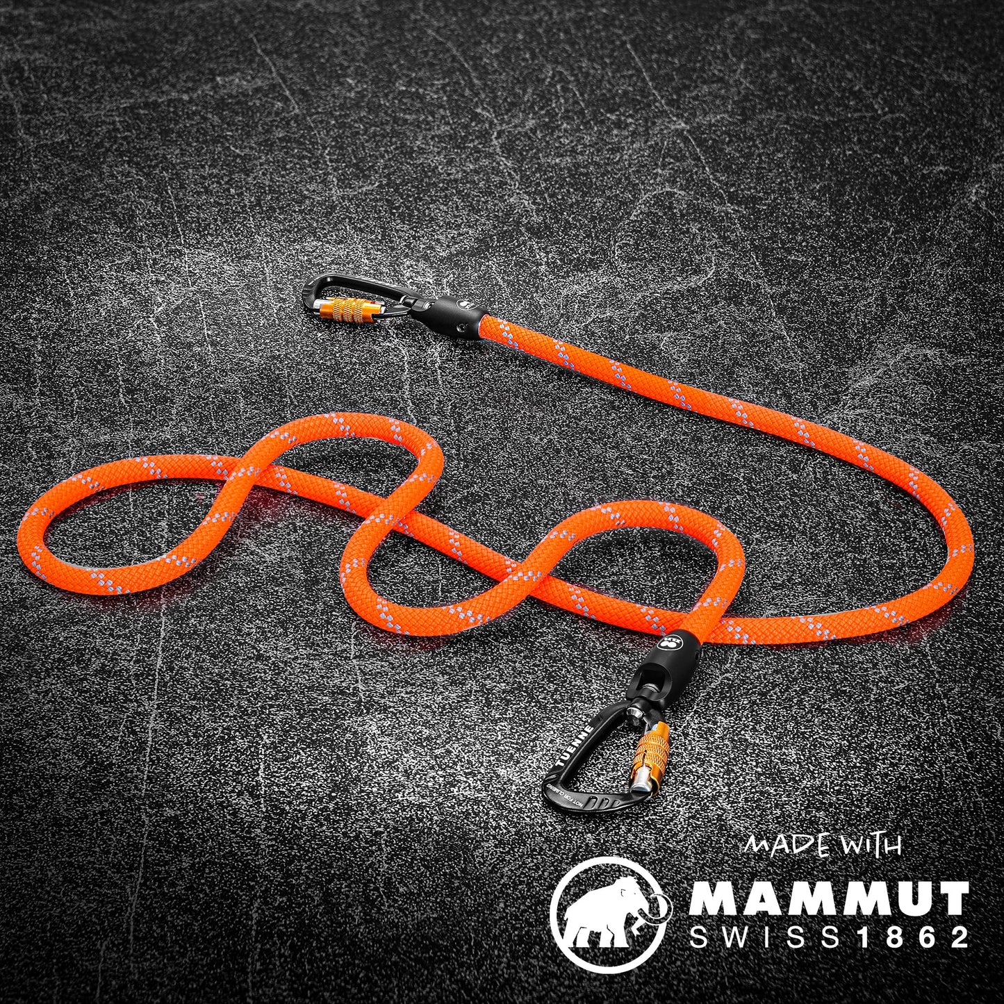 Customizable Double Ended Go Anywhere© Dog Leash – 3–7ft | Tuenne