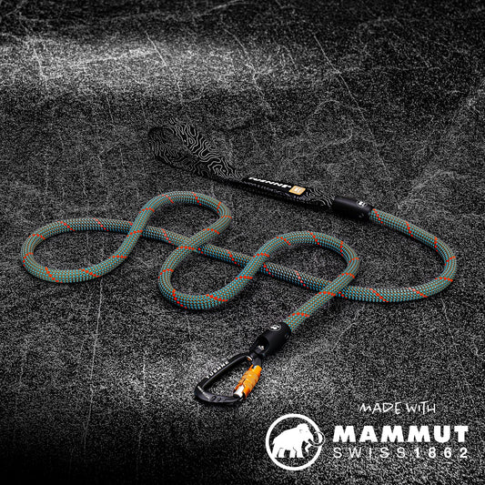 Rope Dog Leash with Auto-Locking Carabiner – 9.9mm Mammut Dry-Treated | Tuenne