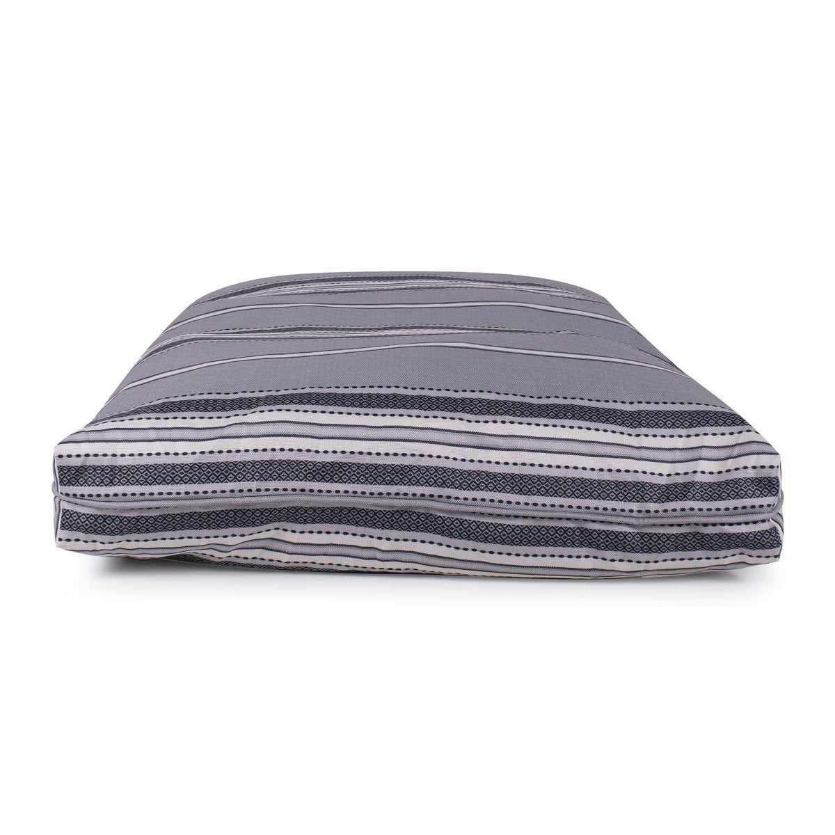 Turkish Towel Indoor/Outdoor Dog Bed | UV-Resistant Pet Bed with Recycled MemoryFiber™ & Classic Woven Pattern