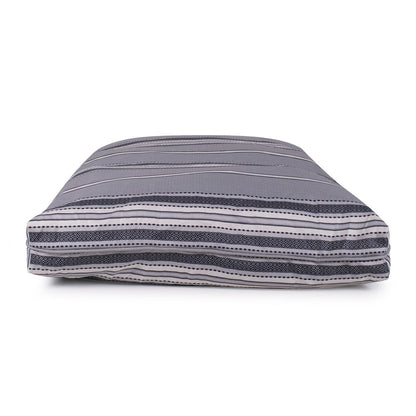 Turkish Towel Indoor/Outdoor Dog Bed | UV-Resistant Pet Bed with Recycled MemoryFiber™ & Classic Woven Pattern