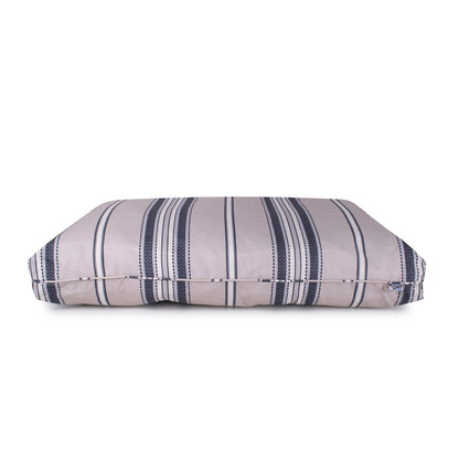 Turkish Towel Indoor/Outdoor Dog Bed | UV-Resistant Pet Bed with Recycled MemoryFiber™ & Classic Woven Pattern