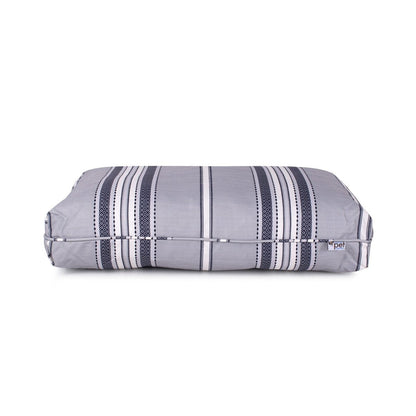 Turkish Towel Indoor/Outdoor Dog Bed | UV-Resistant Pet Bed with Recycled MemoryFiber™ & Classic Woven Pattern
