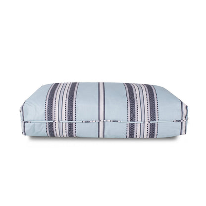 Turkish Towel Indoor/Outdoor Dog Bed | UV-Resistant Pet Bed with Recycled MemoryFiber™ & Classic Woven Pattern