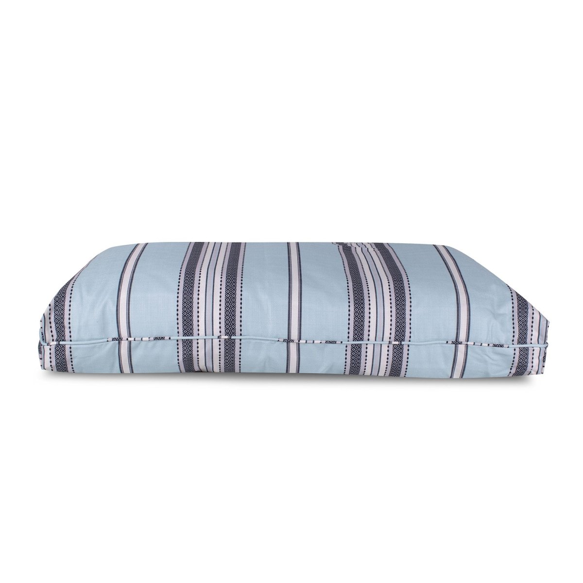 Turkish Towel Indoor/Outdoor Dog Bed | UV-Resistant Pet Bed with Recycled MemoryFiber™ & Classic Woven Pattern