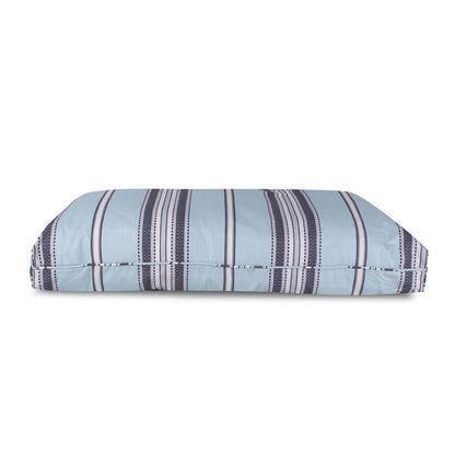 Turkish Towel Indoor/Outdoor Dog Bed | UV-Resistant Pet Bed with Recycled MemoryFiber™ & Classic Woven Pattern
