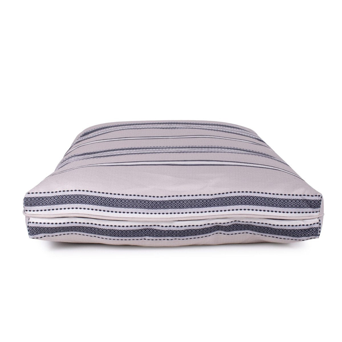 Turkish Towel Indoor/Outdoor Dog Bed | UV-Resistant Pet Bed with Recycled MemoryFiber™ & Classic Woven Pattern