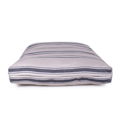 Turkish Towel Indoor/Outdoor Dog Bed | UV-Resistant Pet Bed with Recycled MemoryFiber™ & Classic Woven Pattern
