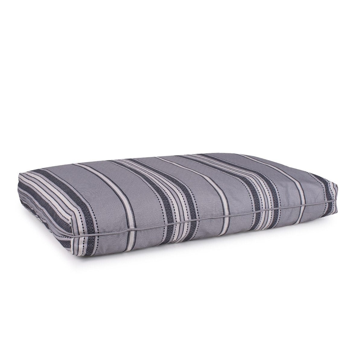 Turkish Towel Indoor/Outdoor Dog Bed | UV-Resistant Pet Bed with Recycled MemoryFiber™ & Classic Woven Pattern