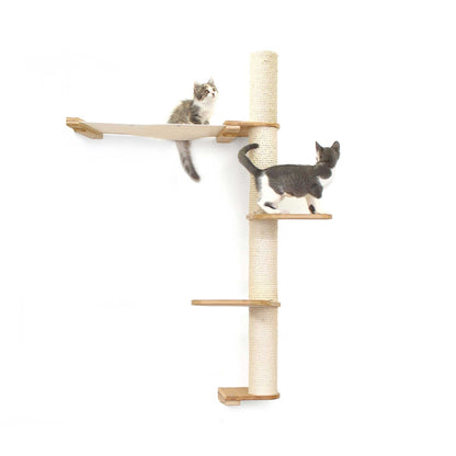 The Crow's Nest - A Wall Cat Scratcher with Hammock